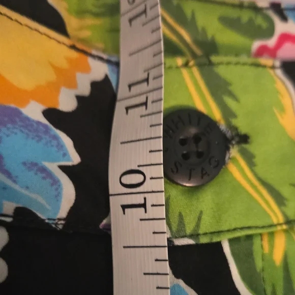 White Stag Multicolor Floral Capri Pants - Picture 6 of 7